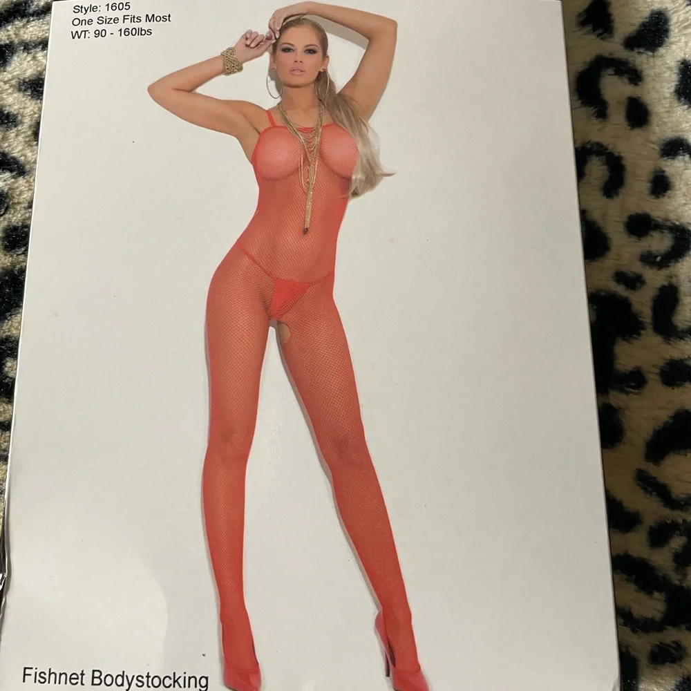 Fishnet body stocking